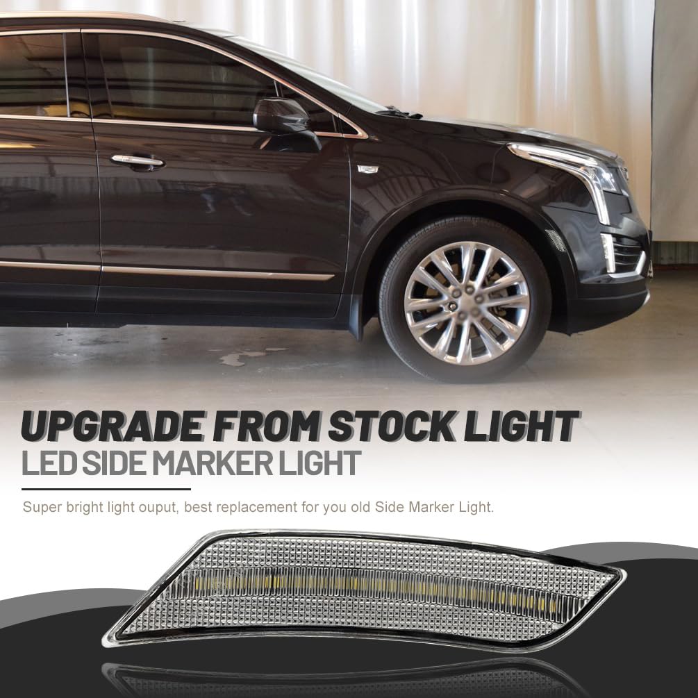 Amazon.com: NJSBYL White LED Side Marker Light Assemblies for 2017